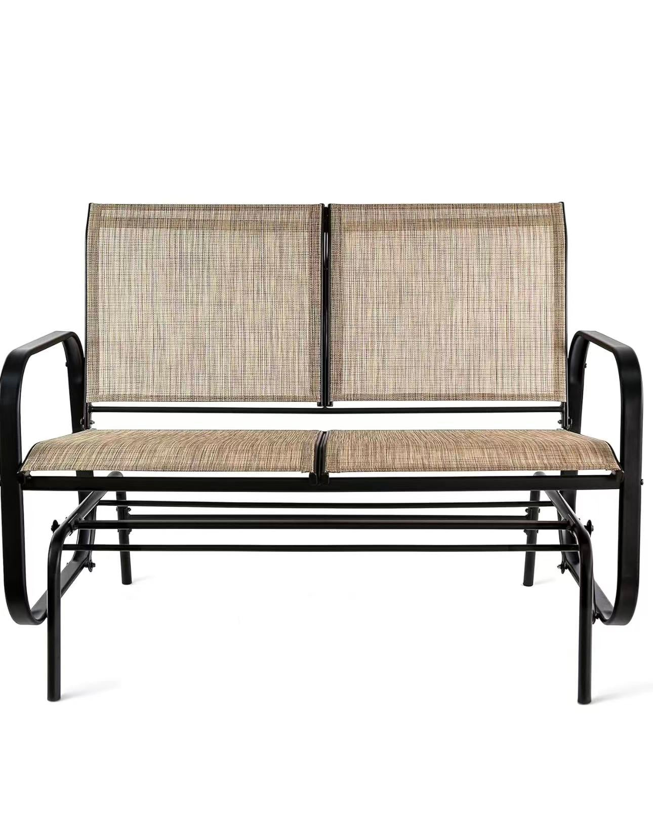 Outdoor 2-Person Glider Bench
