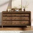 9-Drawer Dresser with Charging Station