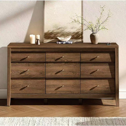 9-Drawer Dresser with Charging Station