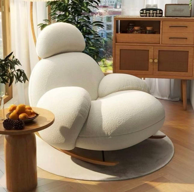 Plush Rocking Lounge Chair