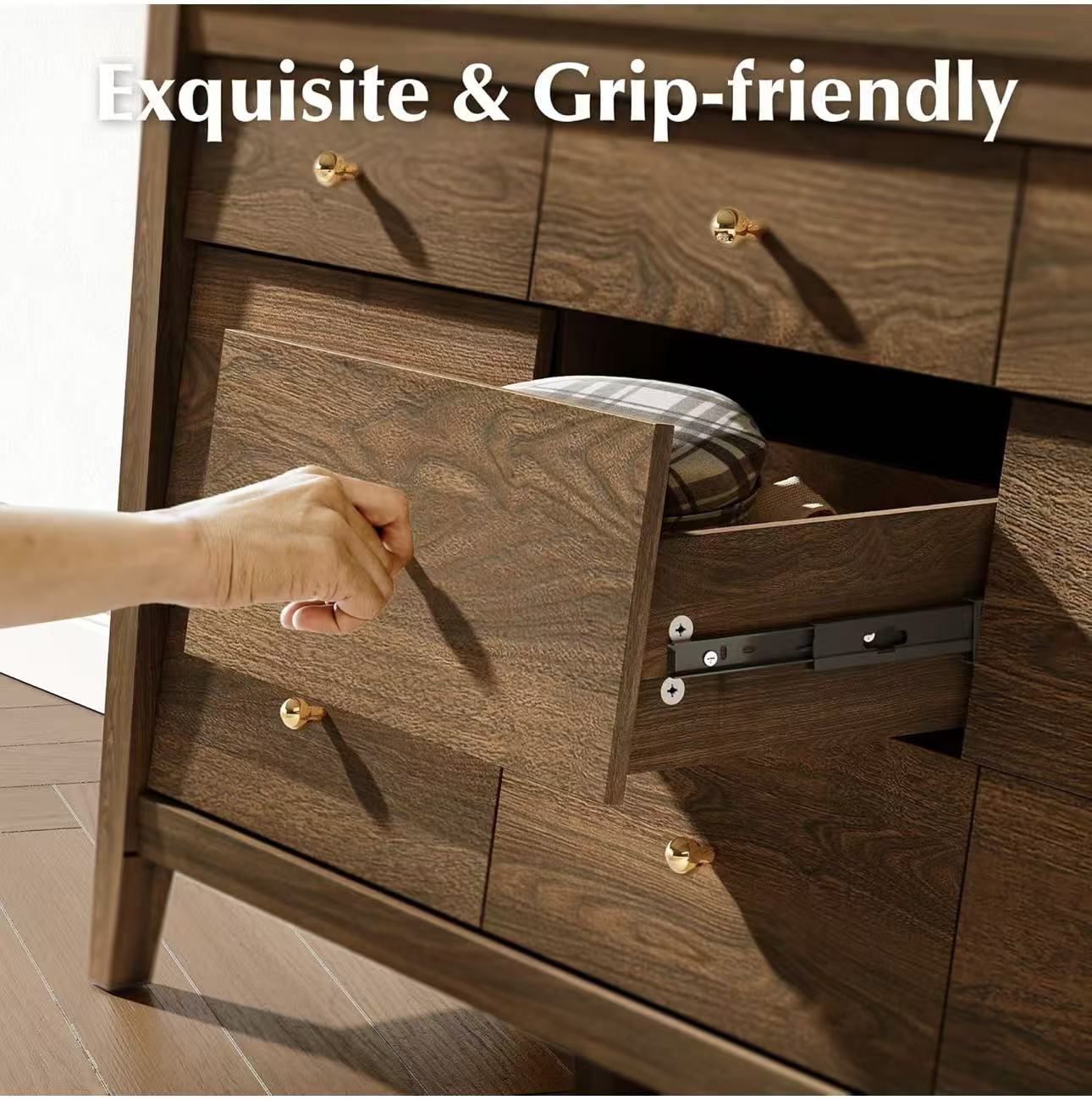 9-Drawer Dresser with Charging Station