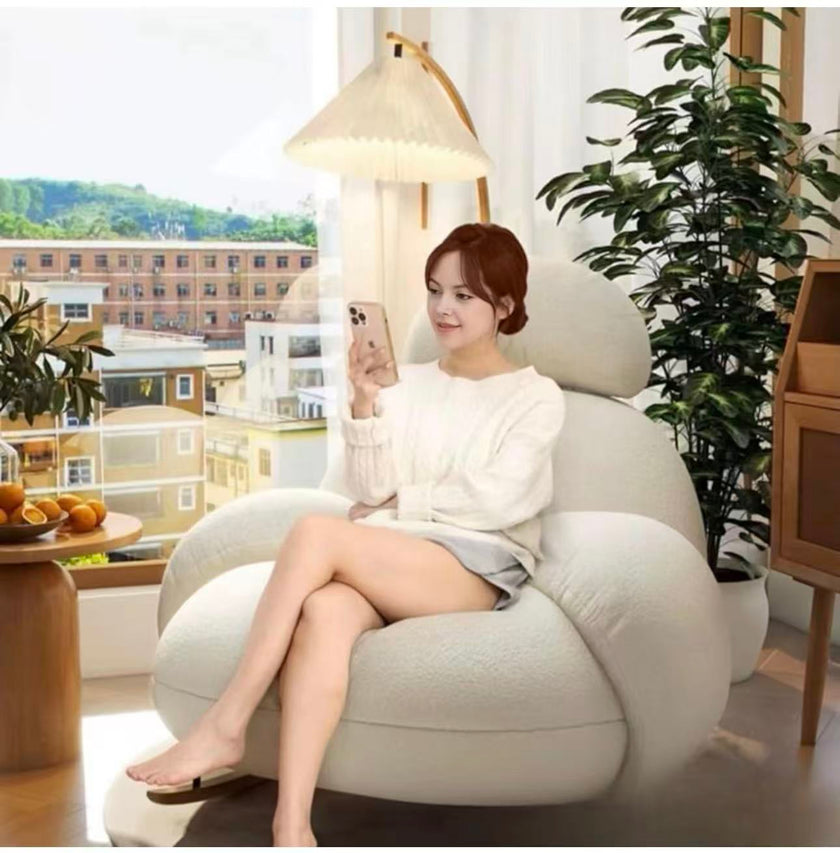 Plush Rocking Lounge Chair
